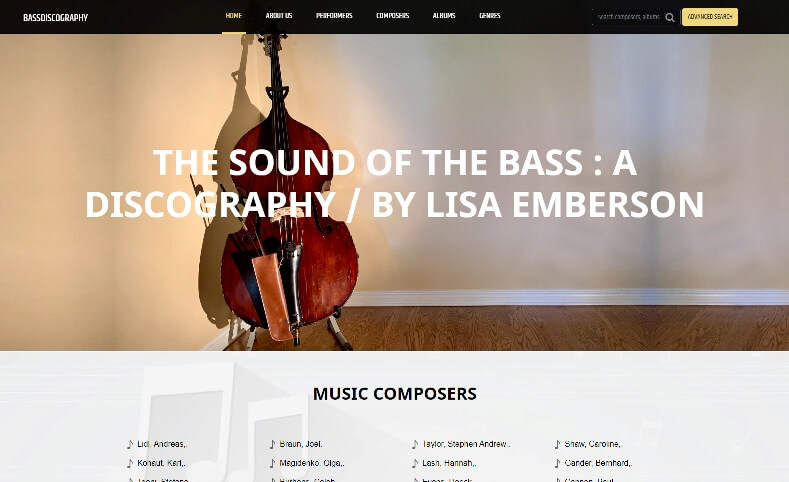 Bass Discography